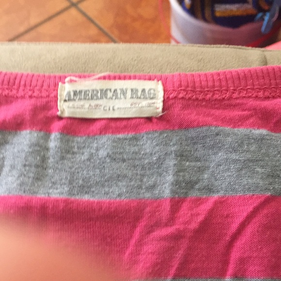 Blouse size large pick with gray - Picture 2 of 2